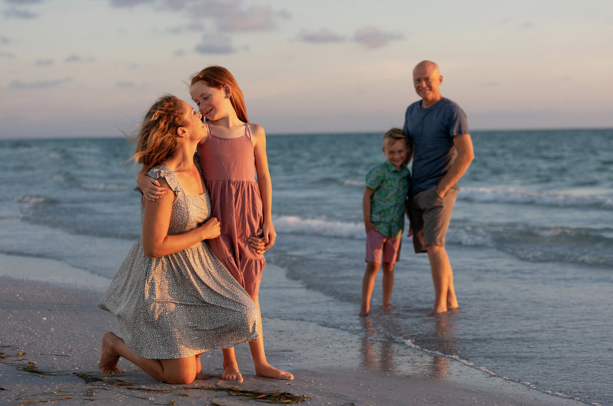 Siesta Key Family Photography Sunset Session